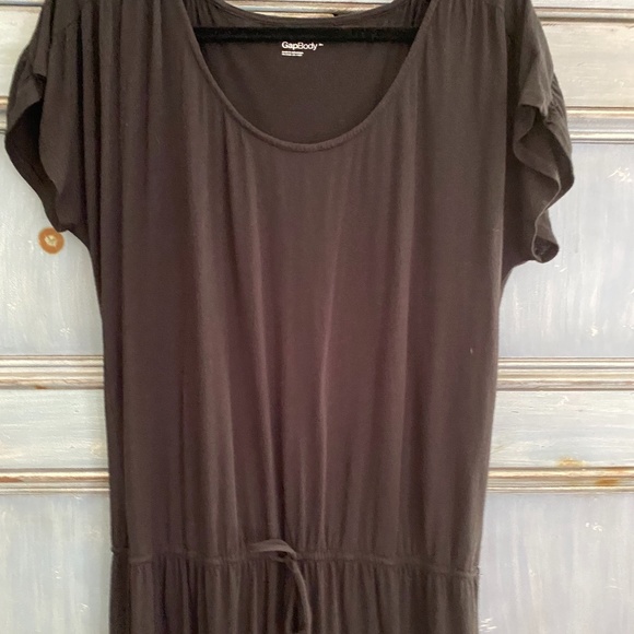 Gap Body black midi dress size M - Picture 3 of 9